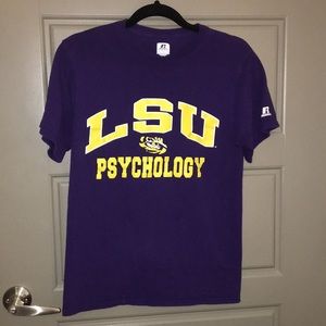💜LSU Psychology short sleeve tee💜